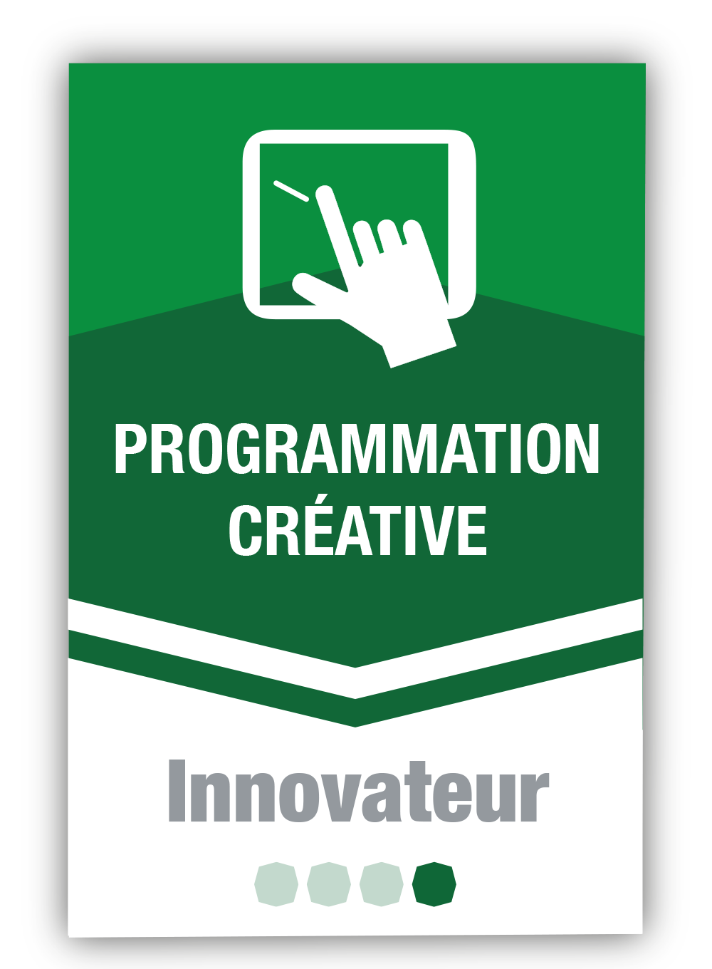 Programmation créative 4 - Innovateur
