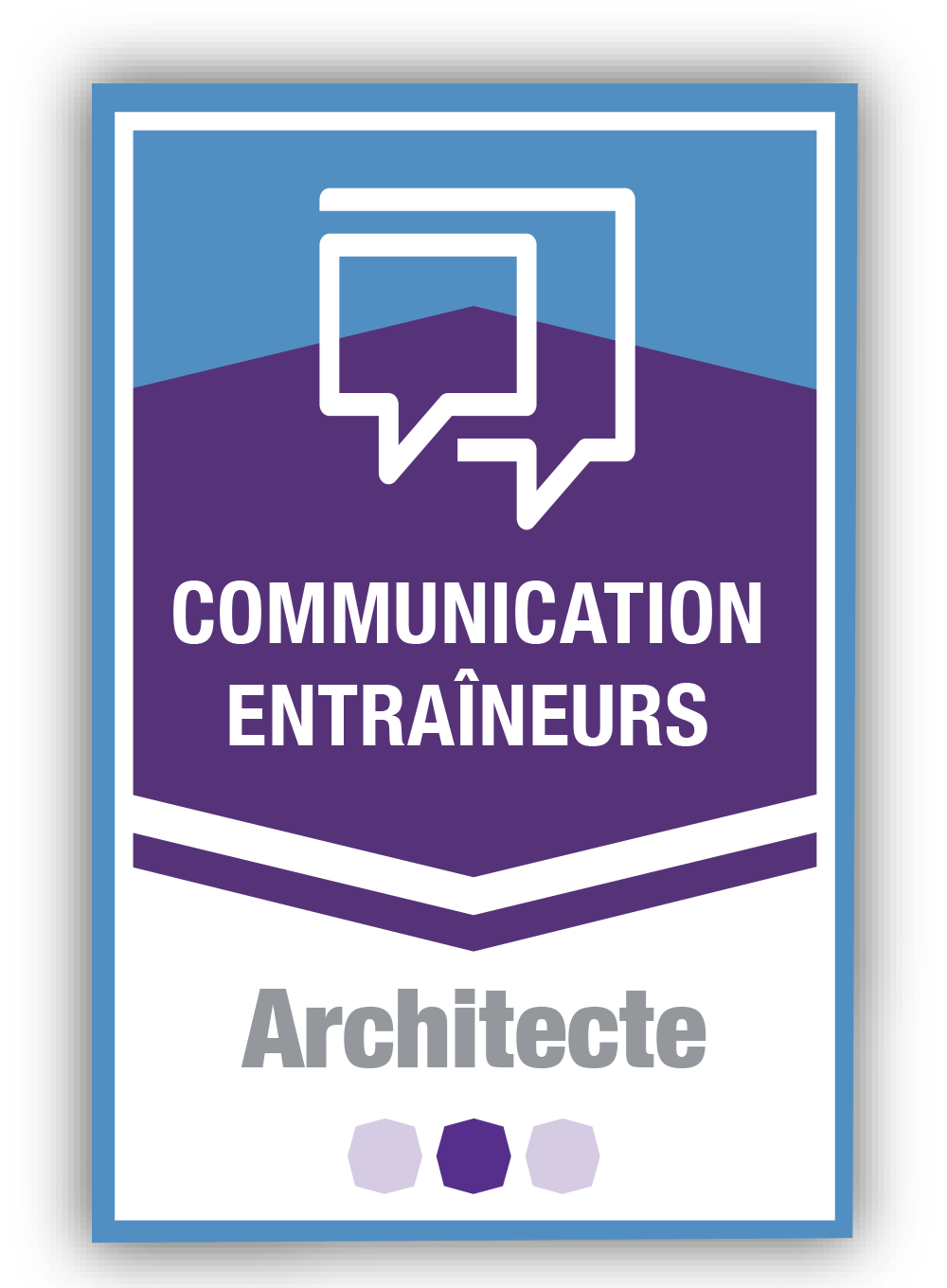 Communication Entraîneurs 2 - Architecte